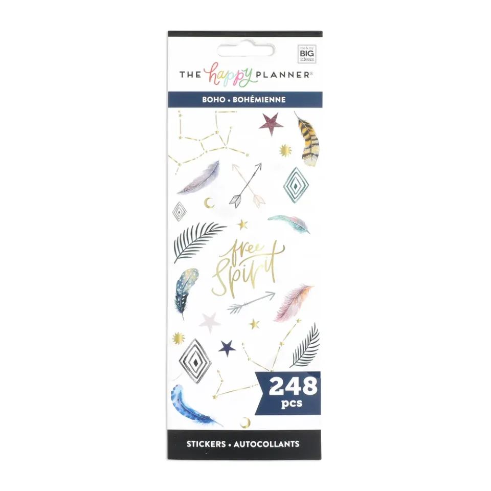 Happy Planner Boho petites planches stickers 248