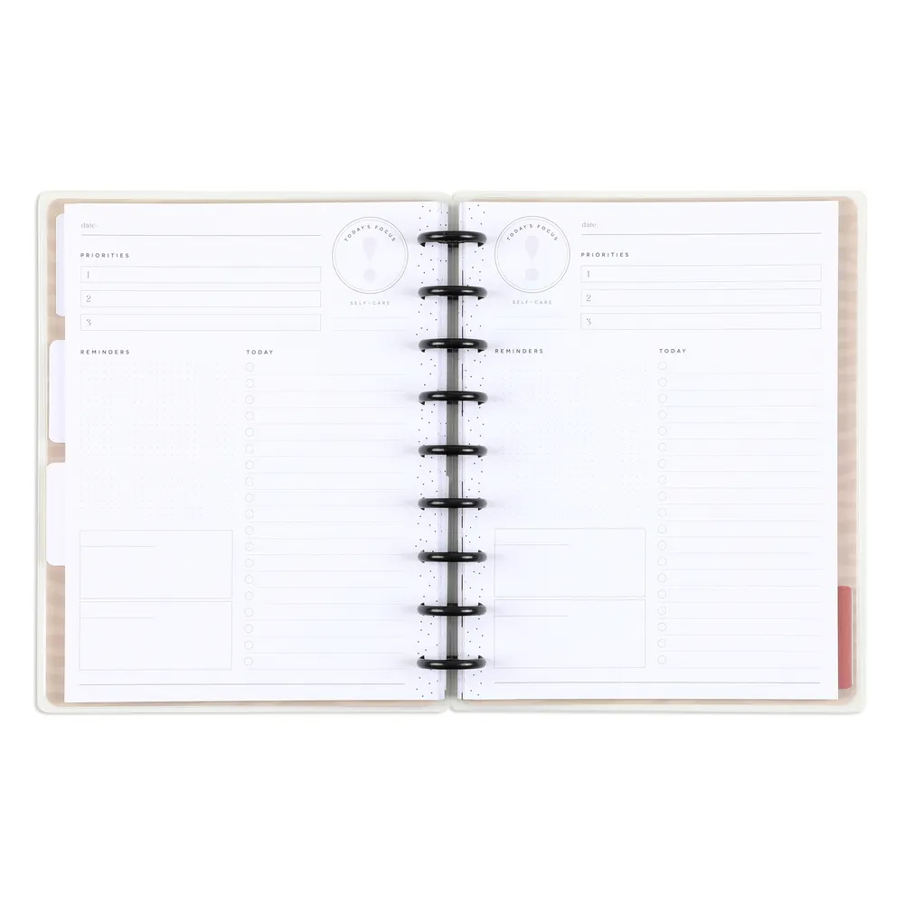 Happy Planner Kind Wild planner journalier non daté 4 mois