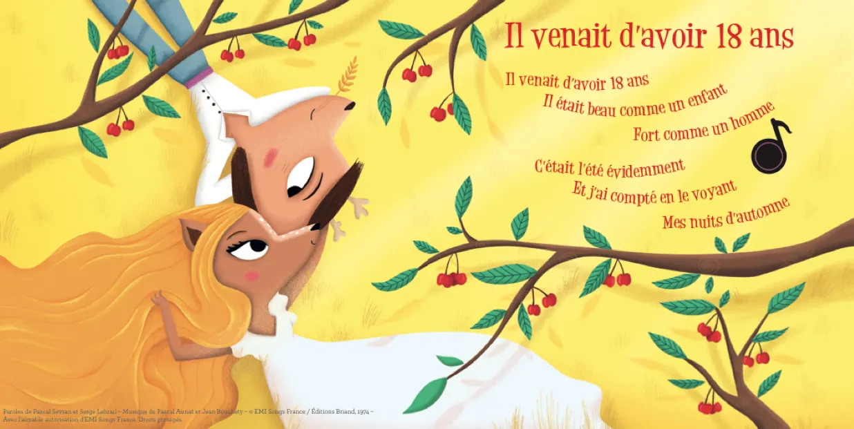 Frigobloc Mon premier Dalida livre musical bébé sonore