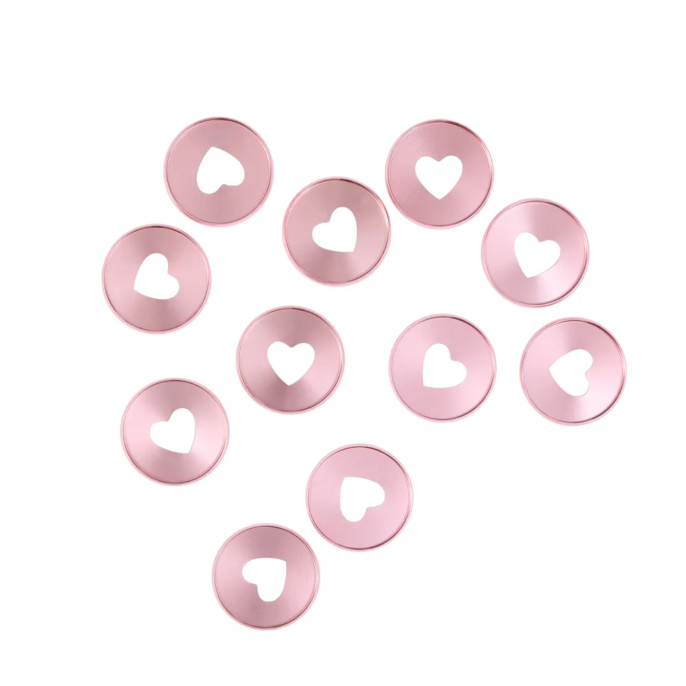 Happy Planner Chiffon Expander disques métal rose lot 11