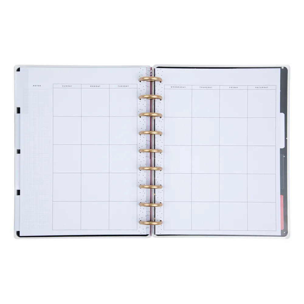 Happy Planner Happy Brights planner non daté classic dashboard 12 mois