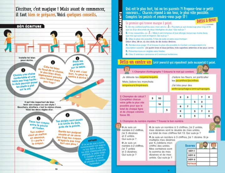 Frigobloc Les Incollables CP au CE1 cahier vacances 6-7 ans