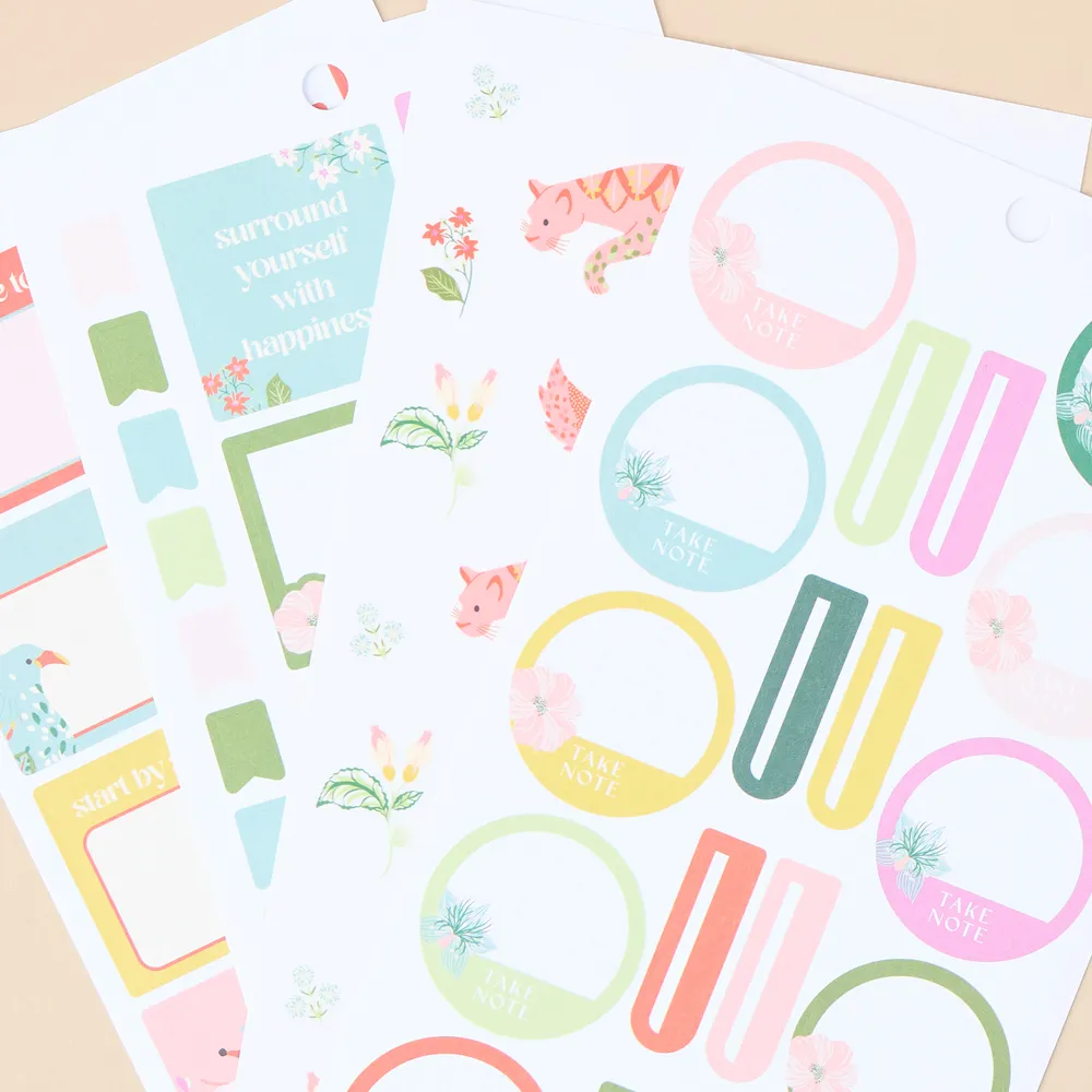 Happy Planner Lush Linens Value Pack autocollants 920 motifs