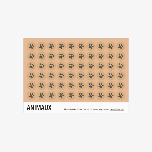 My365 stickers Animaux autocollants