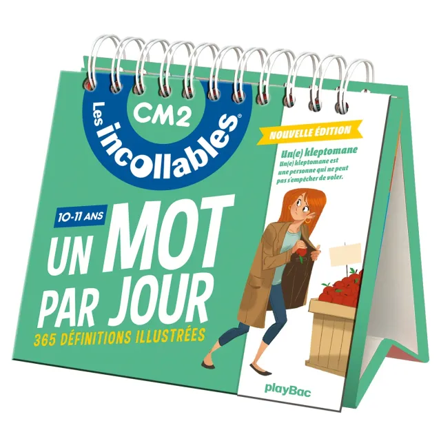Frigobloc Incollables Un mot par jour CM2 bloc 10-11 ans édition 2021