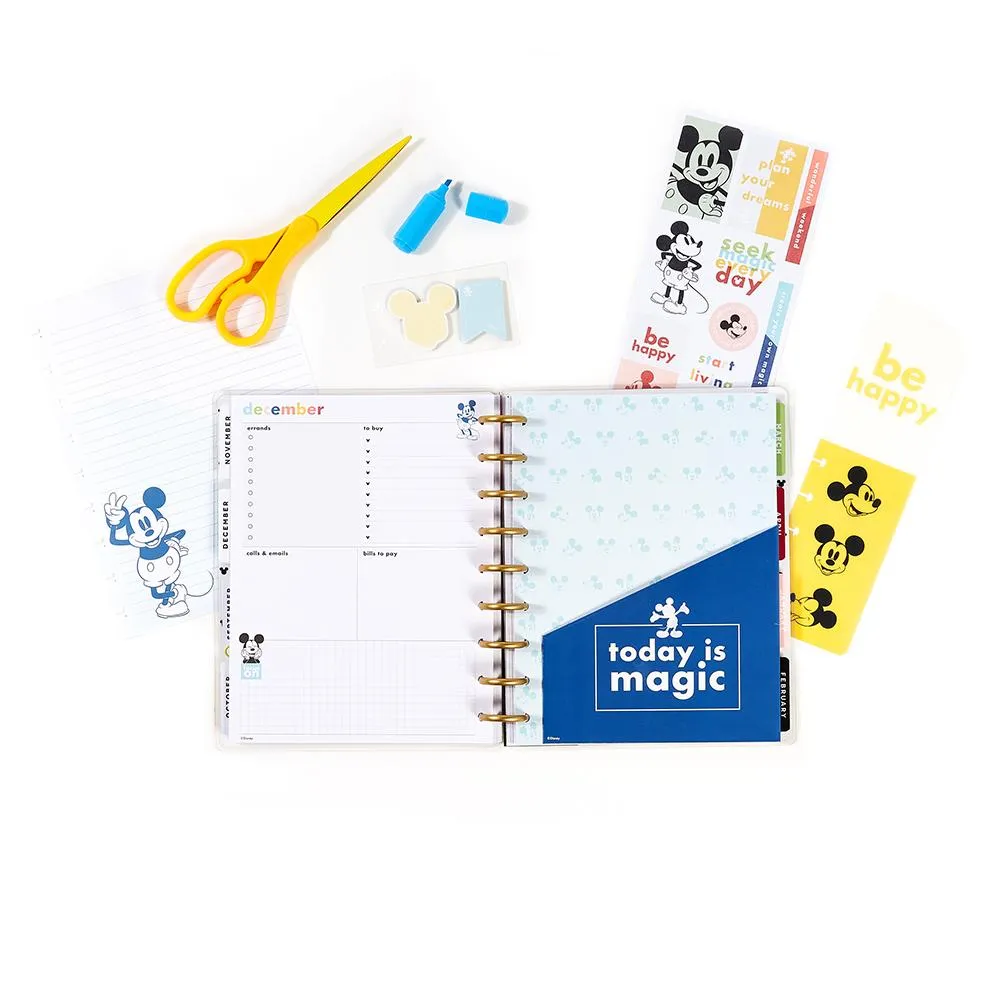 Happy Planner Disney Mickey Colorblock kit accessoires Classic