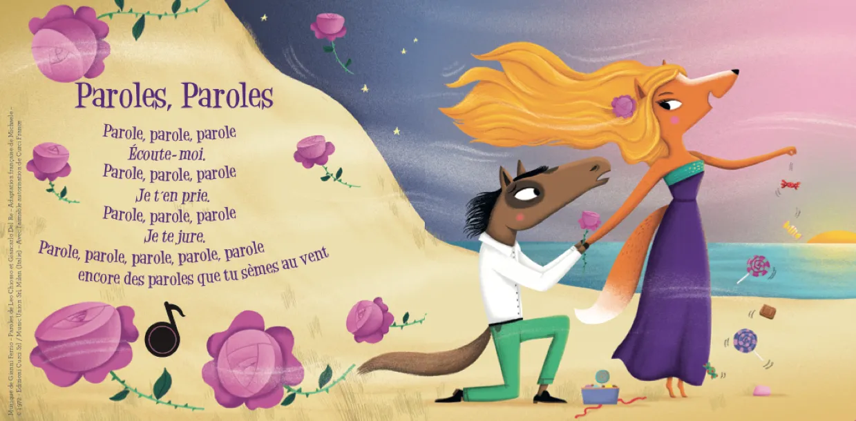 Frigobloc Mon premier Dalida livre musical bébé sonore