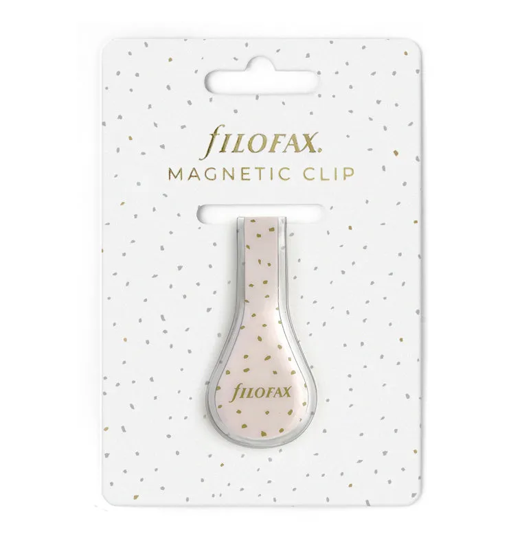 Filofax Confetti clip magnétique marque-page porte-stylo