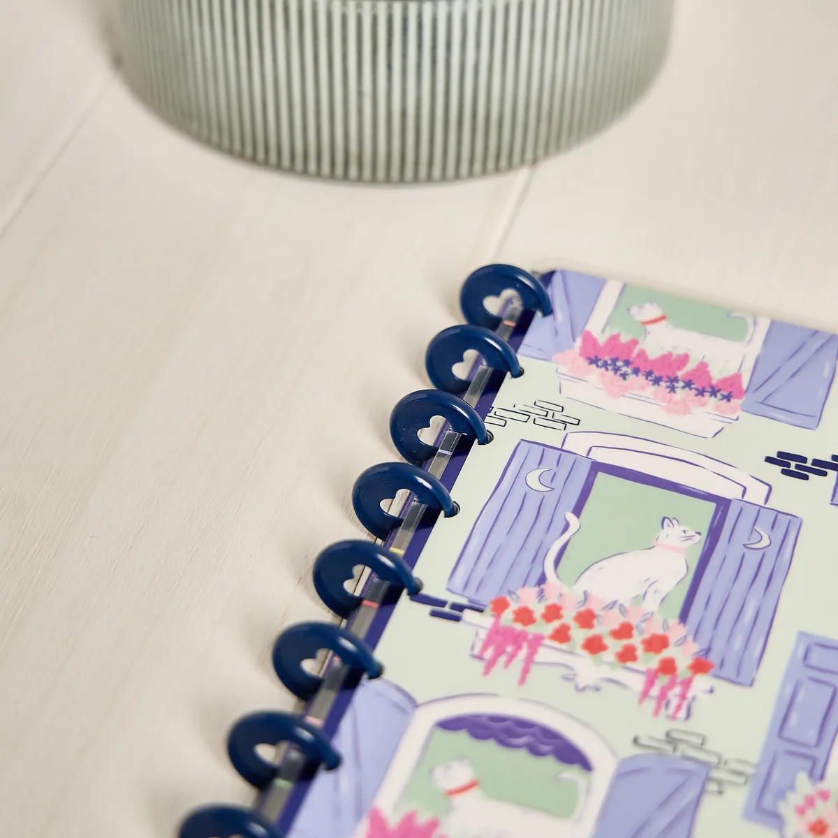 Happy Planner Purrfect Seasonal Cats carnet pointillé 60 feuilles