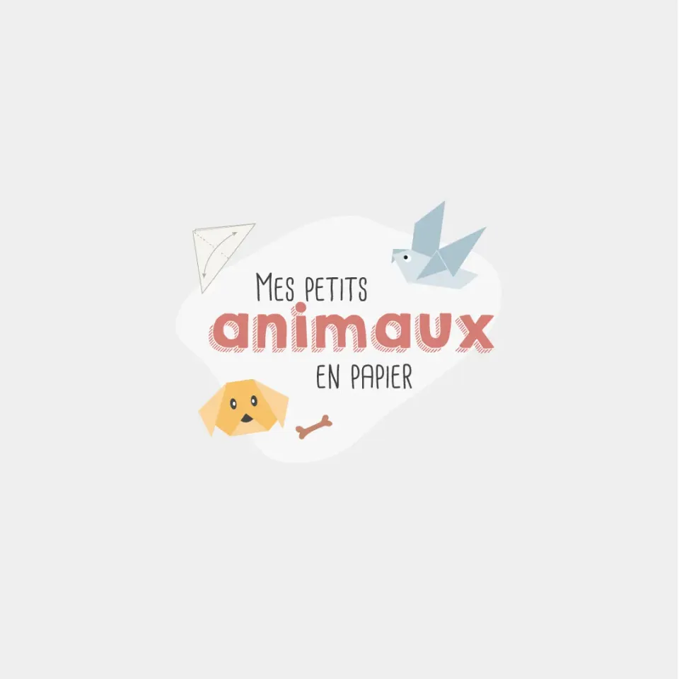 Les Belles Combines Mes petits animaux papier origami française