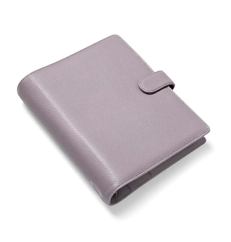 Filofax Norfolk organiseur A5 lavande cuir véritable