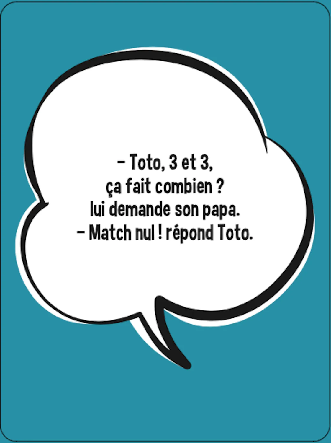 Frigobloc Toto boîte quiz jeu blagues poilantes enfant