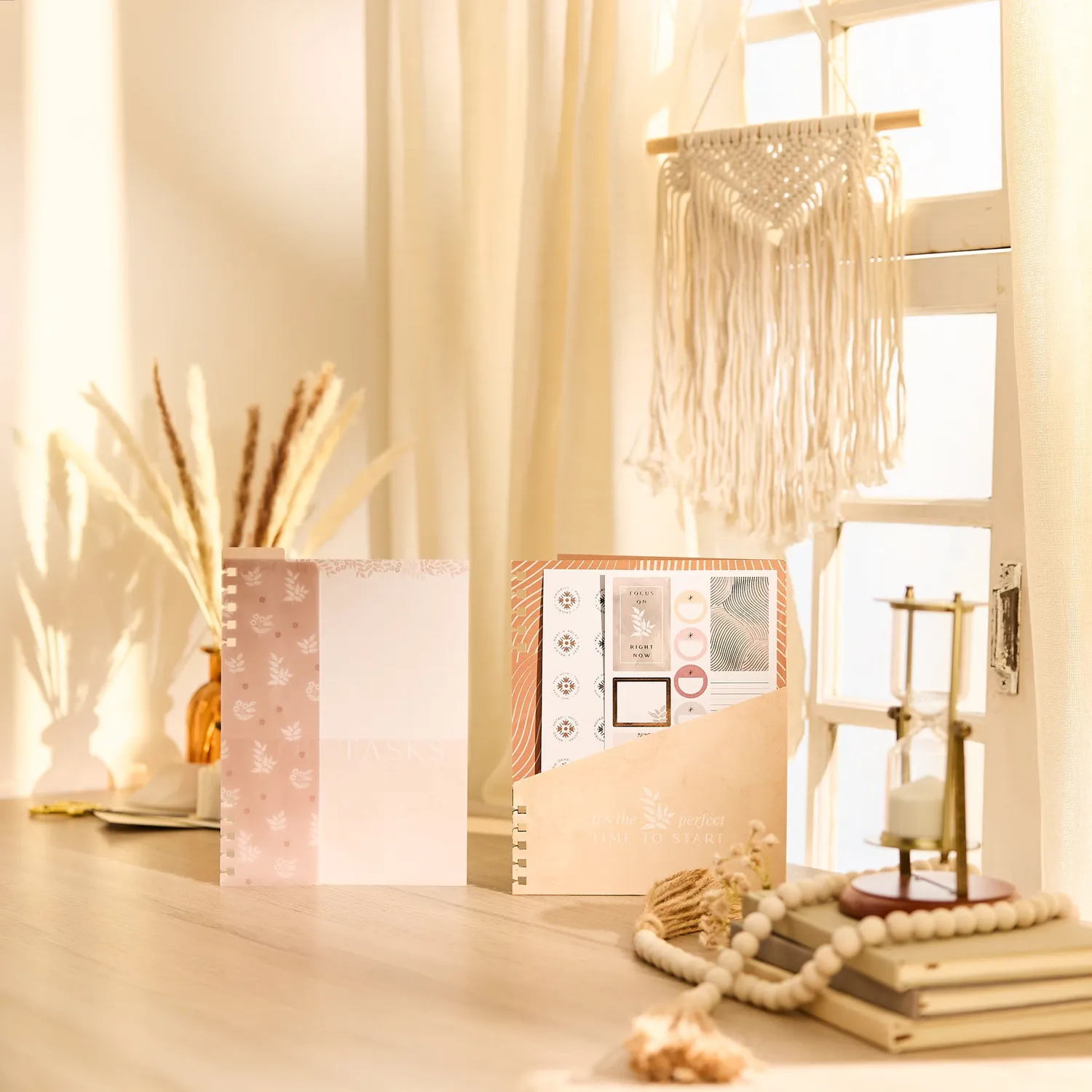 Happy Planner Dune Hues Classic kit accessoires spiral 20 feuilles