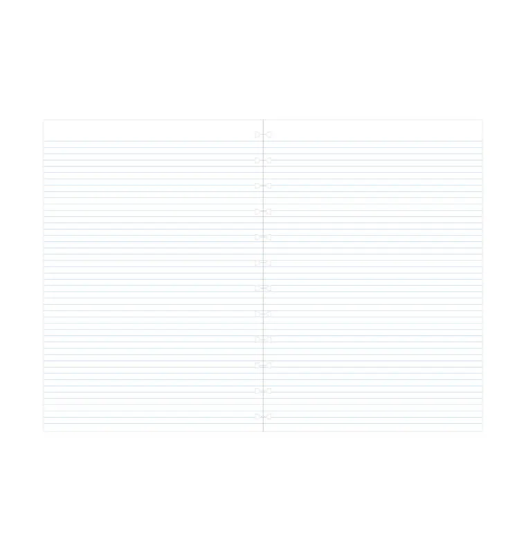 Filofax Notebook recharge A4 feuilles lignées