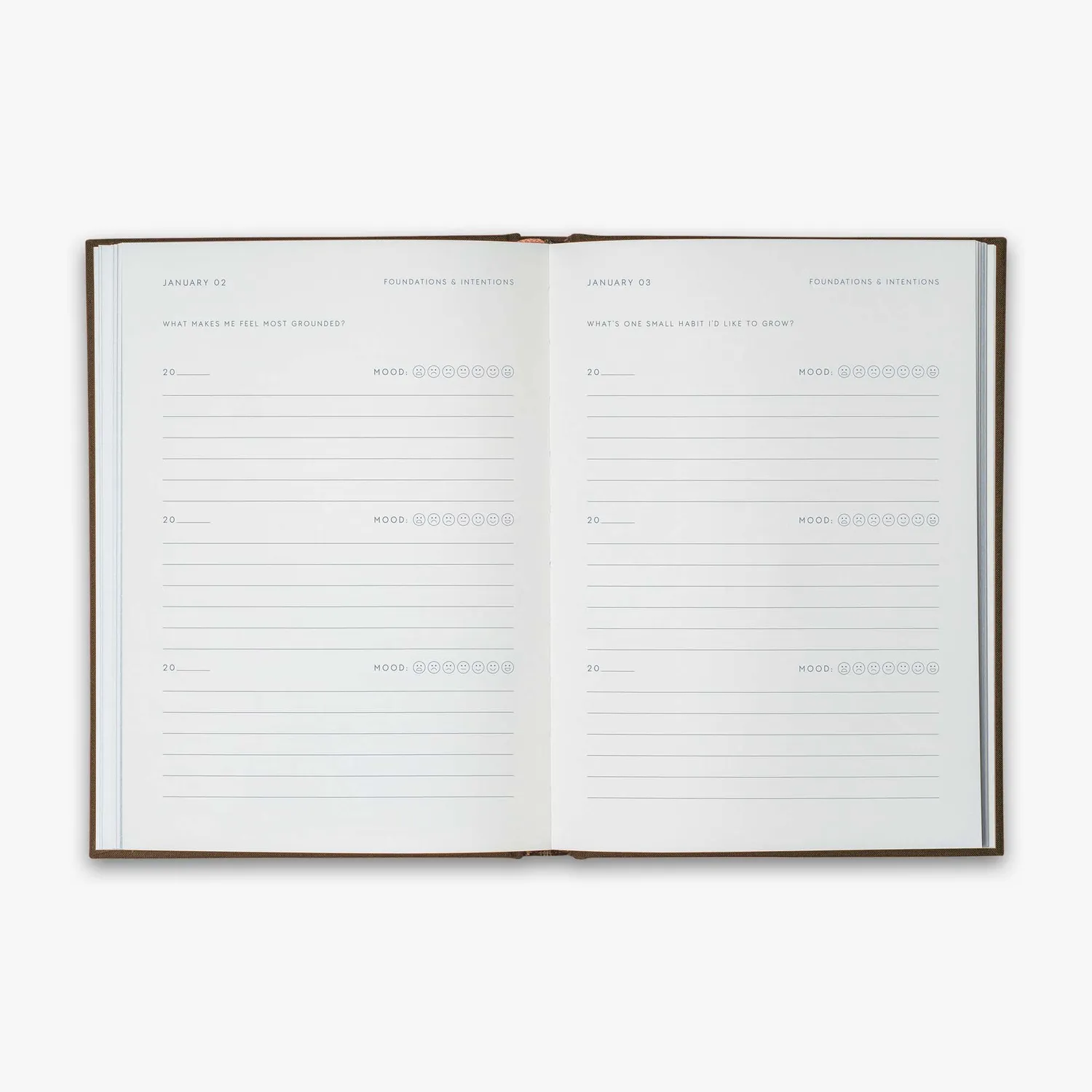 Kartotek Three Year Journal carnet 3 ans une ligne par jour