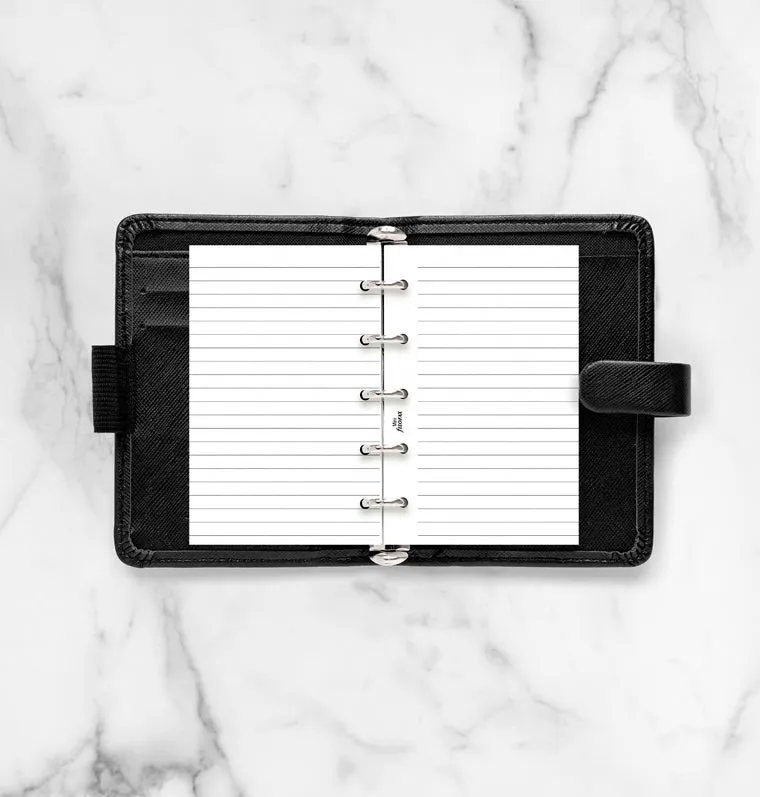Filofax Classic recharge lignée Mini 20 feuilles blanche