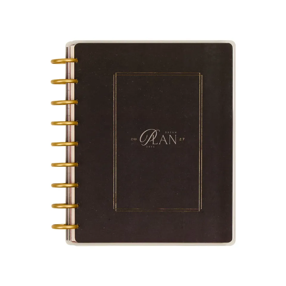 Happy Planner Amber & Oak planner budget 2027 Classic 12 mois