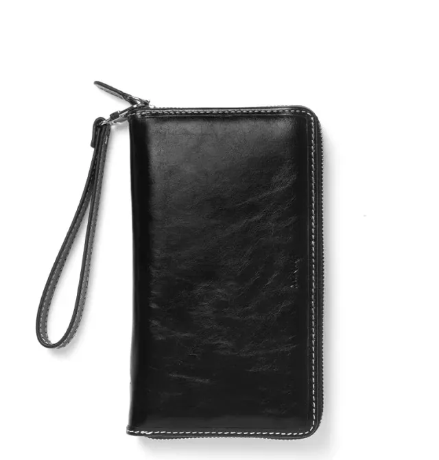 Filofax Malden Organiseur Personal zip noir