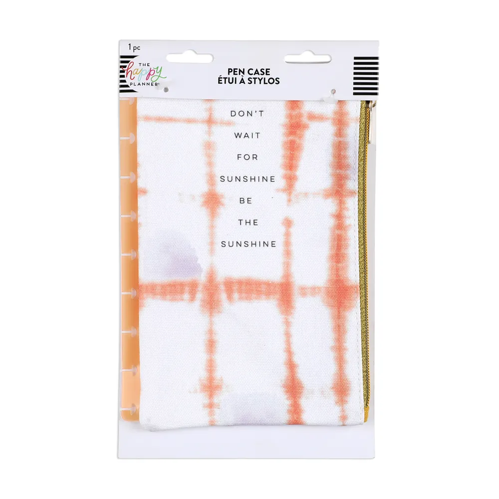 Happy Planner Painterly Pastels trousse à stylos tie-dye