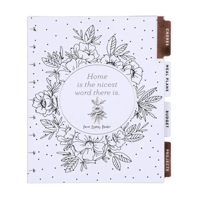 Happy Planner Home extension Classic maison famille