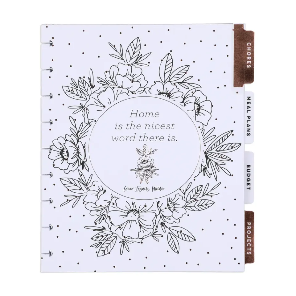 Happy Planner Home extension Classic maison famille
