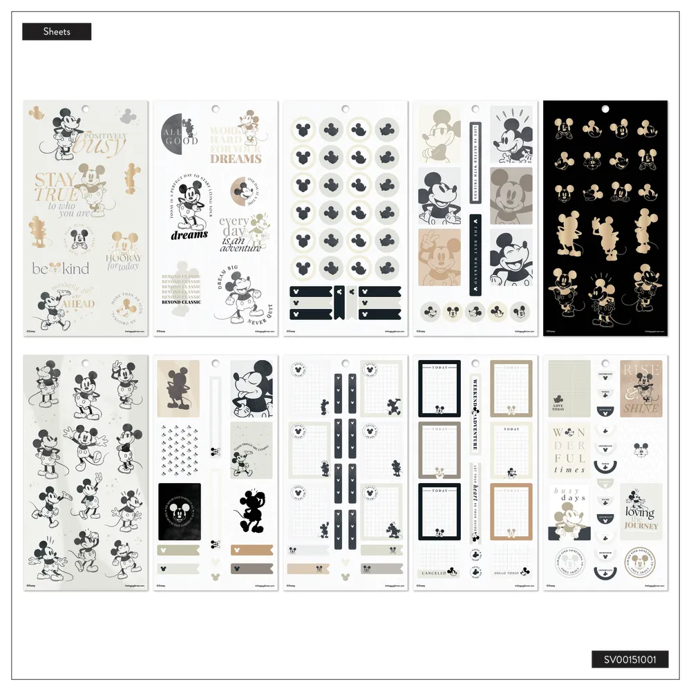 Happy Planner Disney Mod Mickey Mouse stickers value pack 569