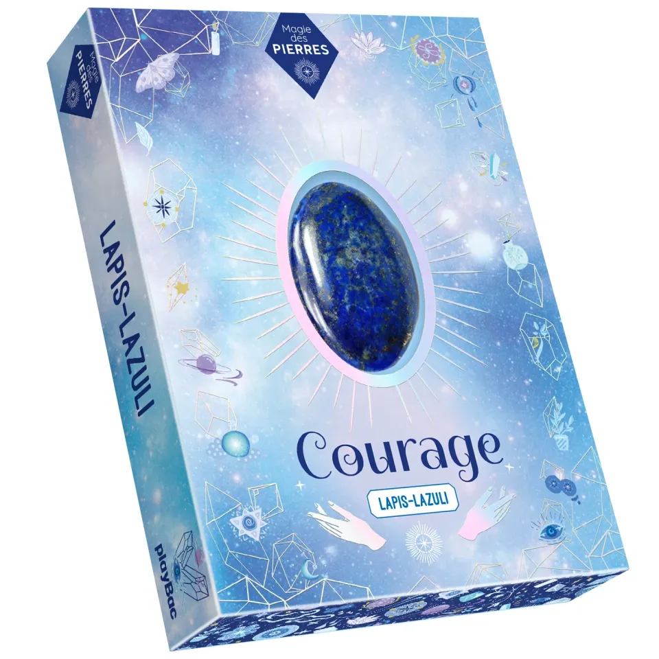 Frigobloc Magie des pierres Courage coffret lapis-lazuli