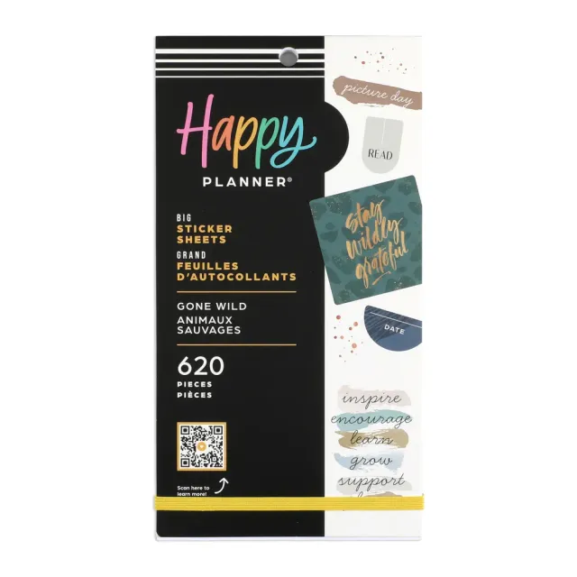 Happy Planner Gone Wild Teacher stickers Big 620