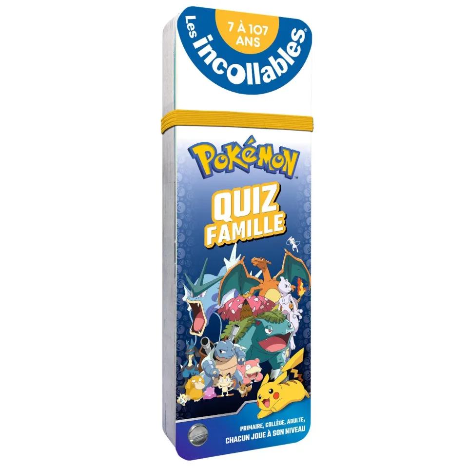 Frigobloc Les Incollables Quiz Famille Pokémon éventail