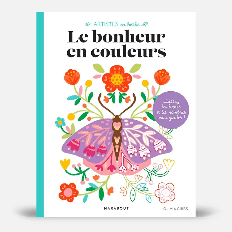 My365 Le bonheur en couleurs livre coloriage