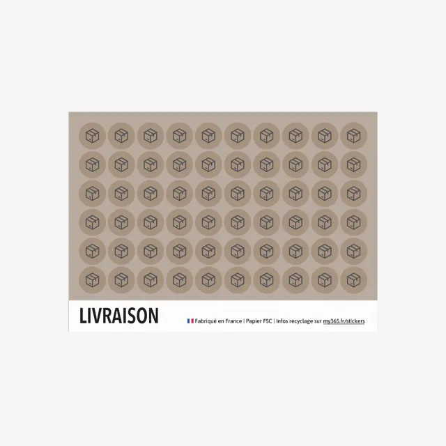 My365 Livraison stickers agenda planche organisation