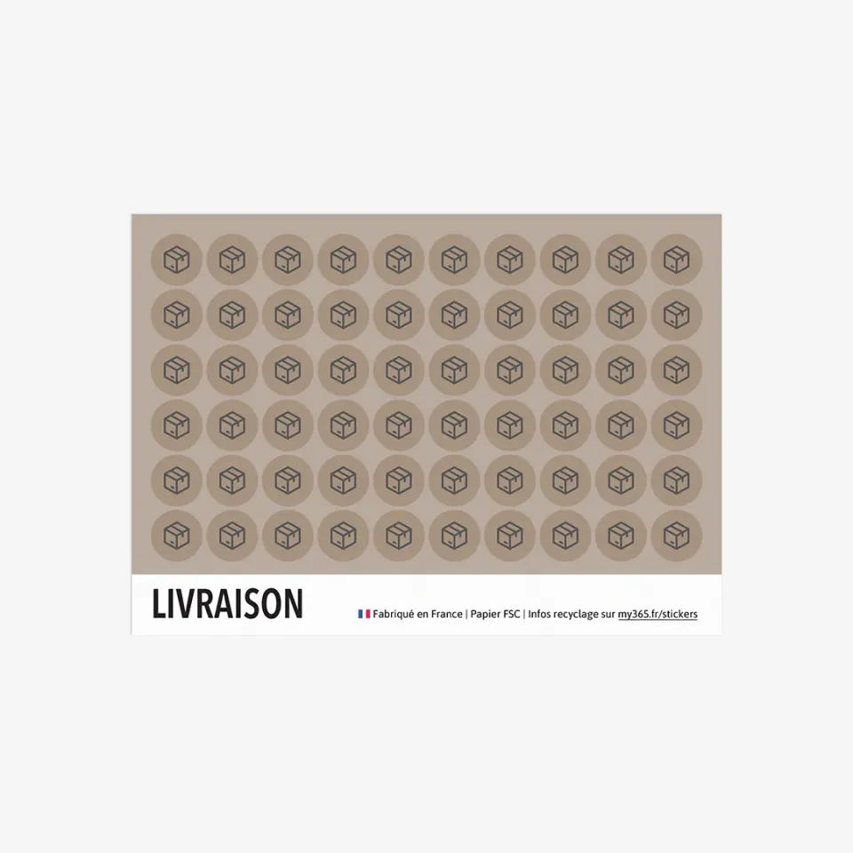 My365 Livraison stickers agenda planche organisation