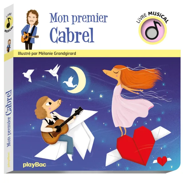 Frigobloc Mon Premier Cabrel livre musical bébé 5 chansons