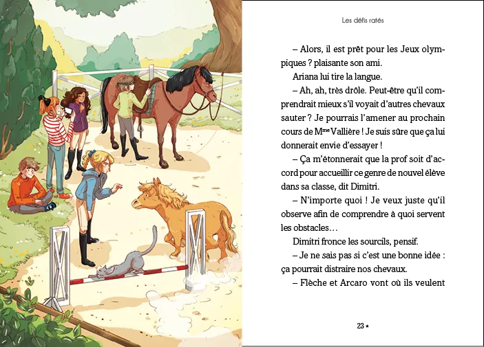 Frigobloc Le Galop des Étoiles 11 roman cheval 8 ans