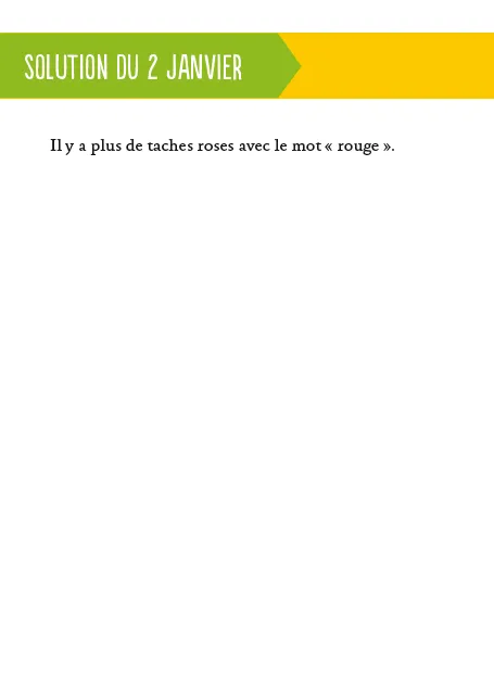 Année à bloc meilleures énigmes calendrier 365 jours