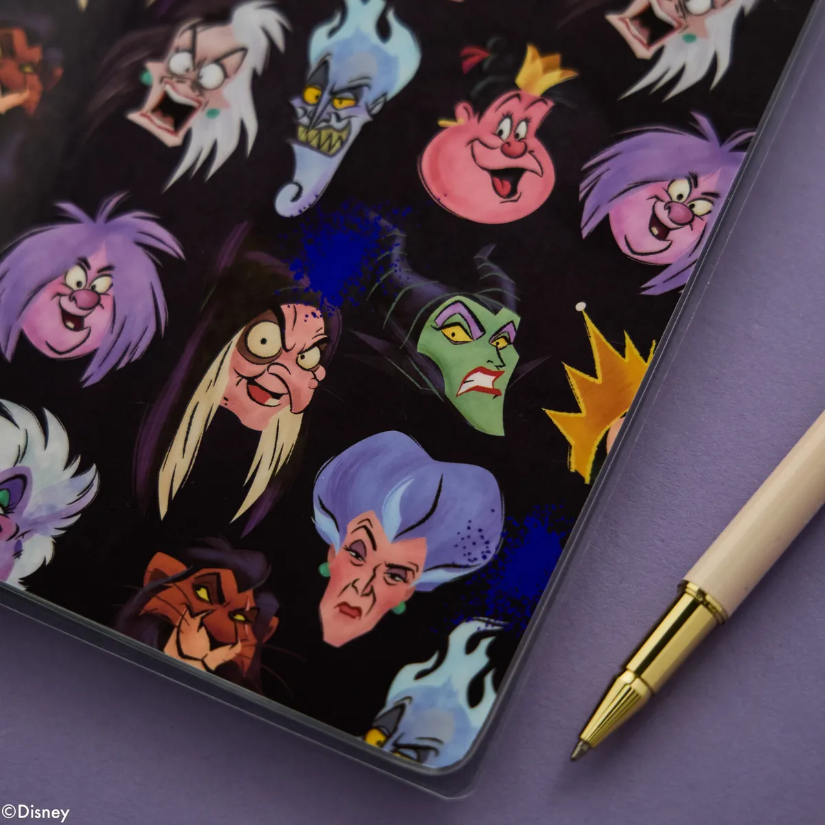 Happy Planner Disney Villains carnet pointillé 60 feuilles