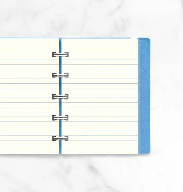 Filofax Notebook recharge feuilles lignées Pocket carnet rechargeable