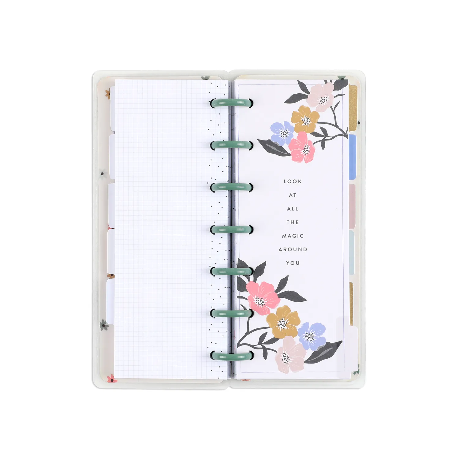 Happy Planner Fresh Bouquet coffret Mini non daté floral