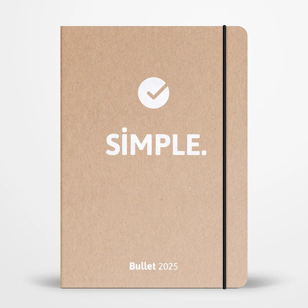 My365 SIMPLE Bullet 2025 duo agenda sable jaquette noire