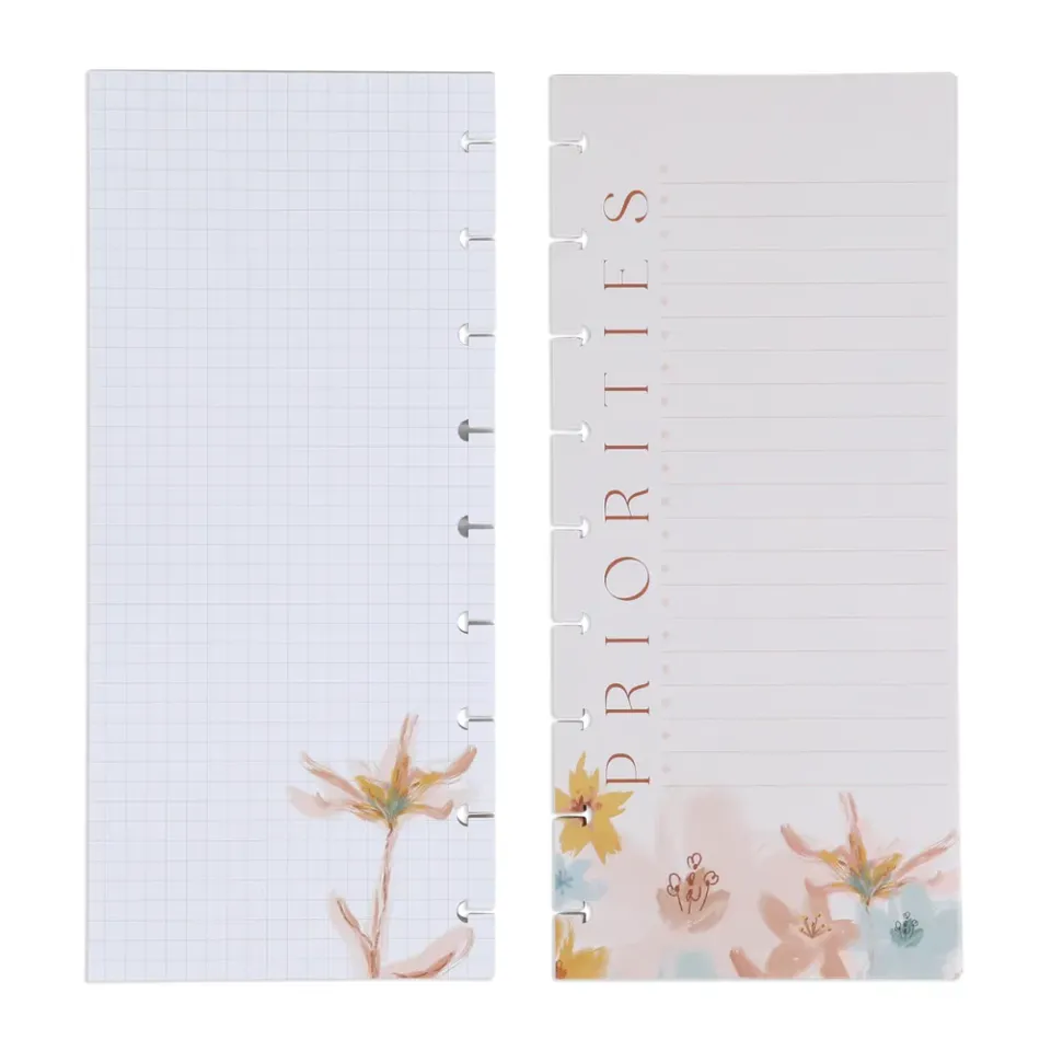 Happy Planner Softly Modern recharge papier bullet list classic 60 feuilles