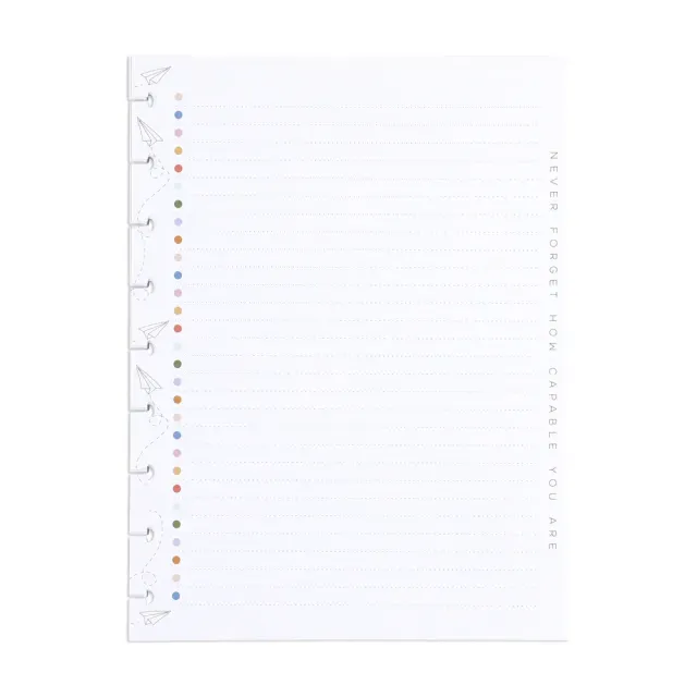 Happy Planner Teacher Notes Classic recharge 40 feuilles bullet