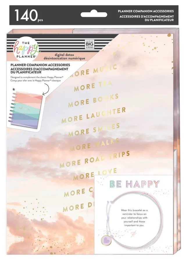 Happy Planner Digital Detox Classic kit agenda pause digitale