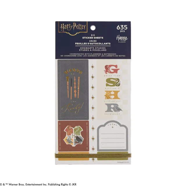 Happy Planner Harry Potter Teacher stickers Big 635 pièces