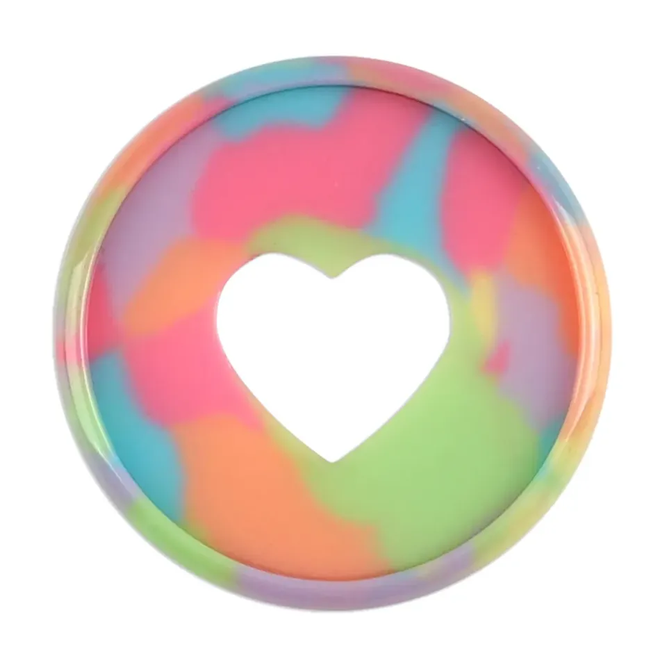 Happy Planner Glossy Sherbert disques expander plastique 11 anneaux