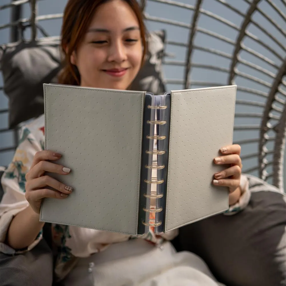 Happy Planner Classic Soft Covers housse gris neutre