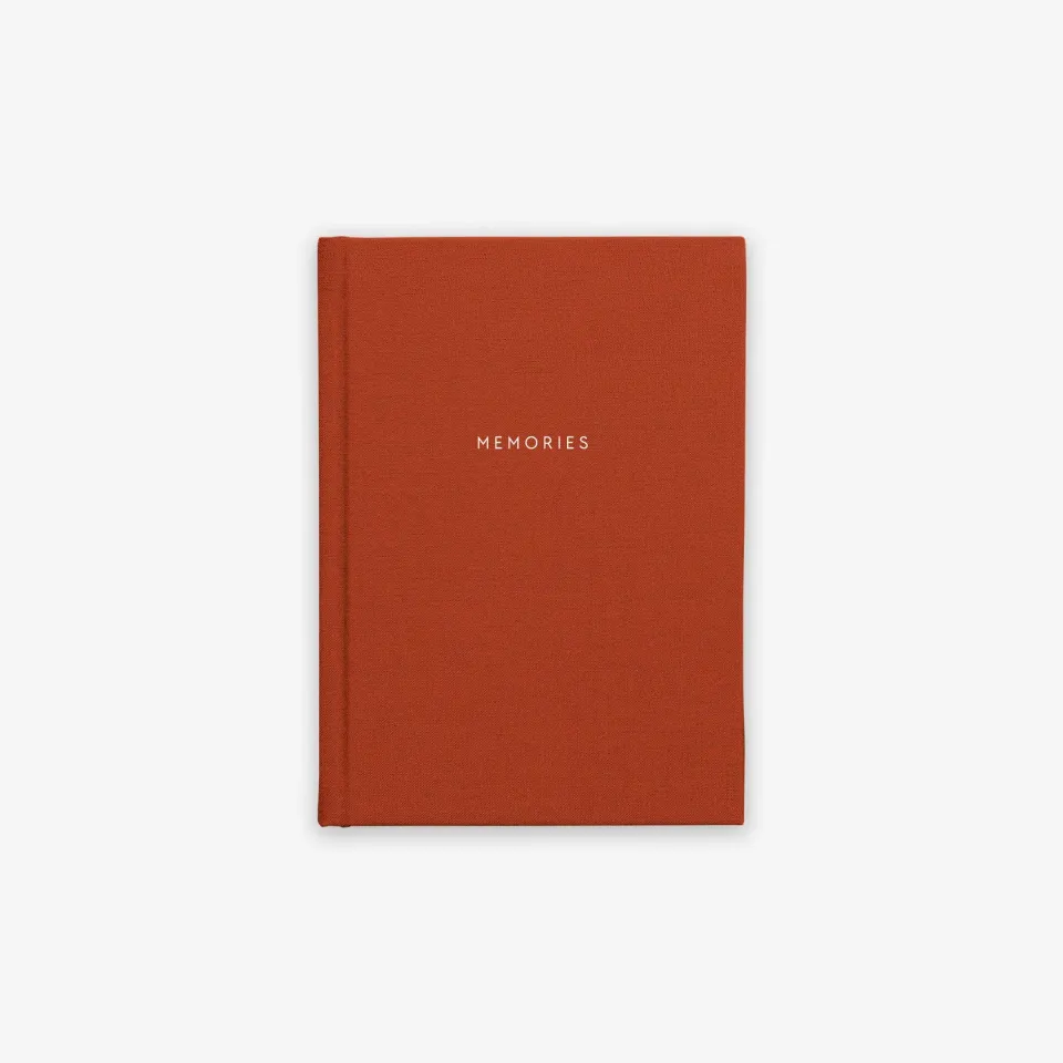 Kartotek Memories Journal souvenirs rigide terracotta