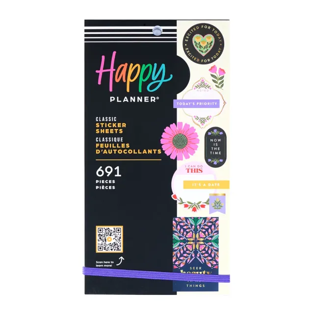 Me & My Big Ideas Folk & Flora carnet stickers 691