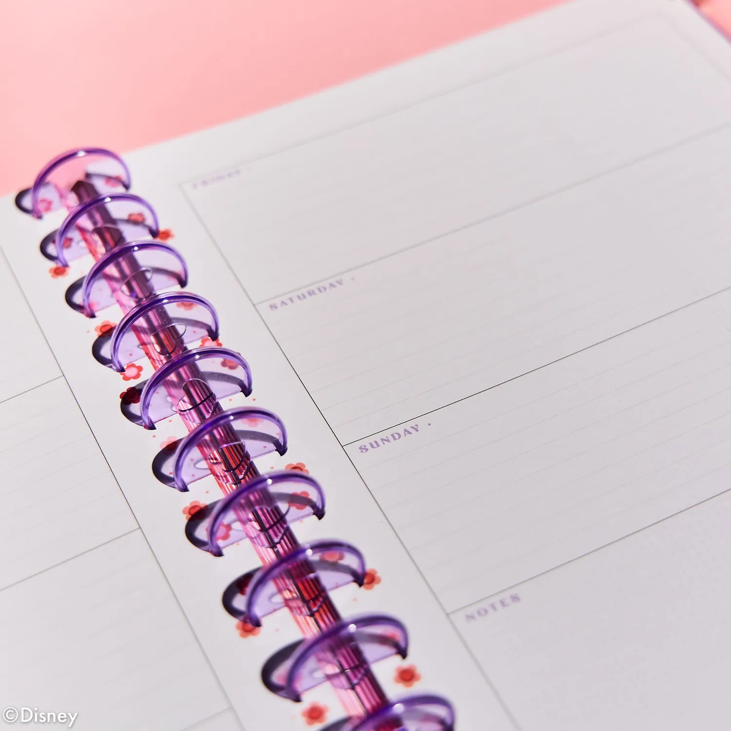 Happy Planner Minnie Bow Happy agenda Big horizontal non daté