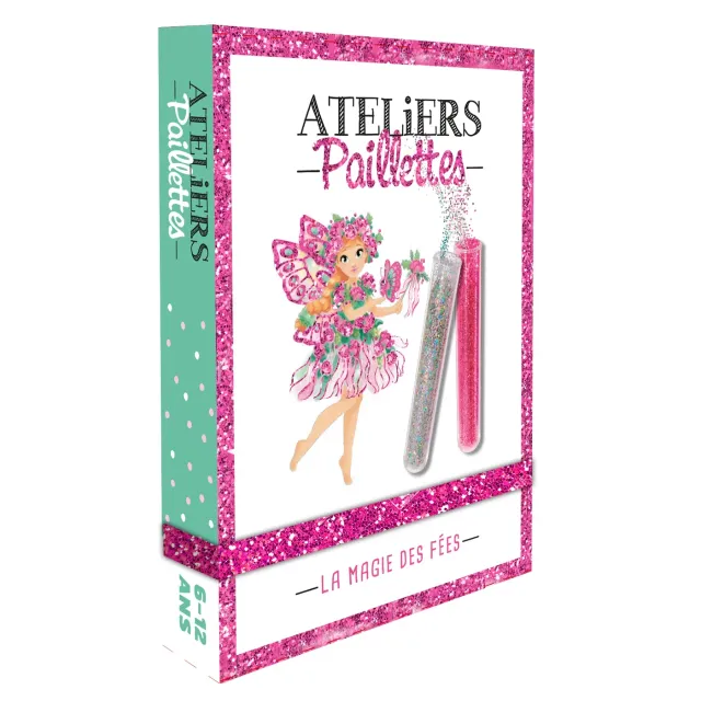 Frigobloc Ateliers paillettes Fées coffret 6 ans