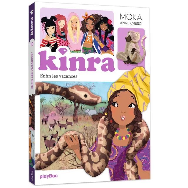 Kinra Girls Tome 10 Trésor des Kinra vacances roman fille